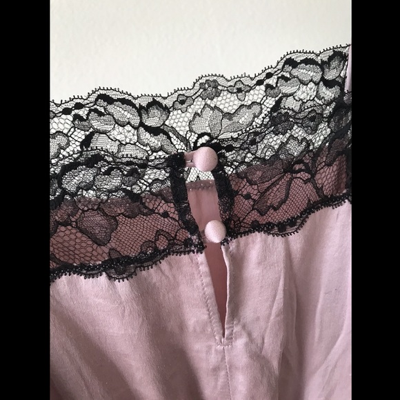 NWT ICONS Objts of Devotion Lace trimmed jumpsuit - Picture 4 of 7